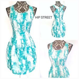 DINA BE Sleeveless Pouf Skirt Day Party Dress S  NWOT